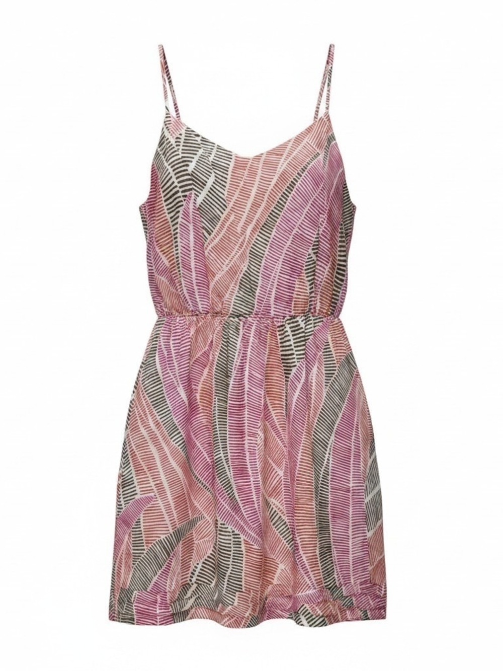 Gap Women's Size 16 Abstract Print Sundress Spaghetti Strap Dress